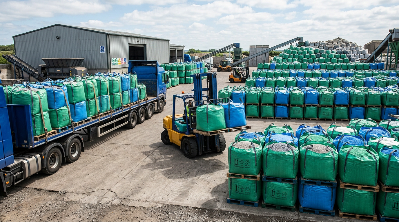 Plastik geri dönüşüm taşımacılığı