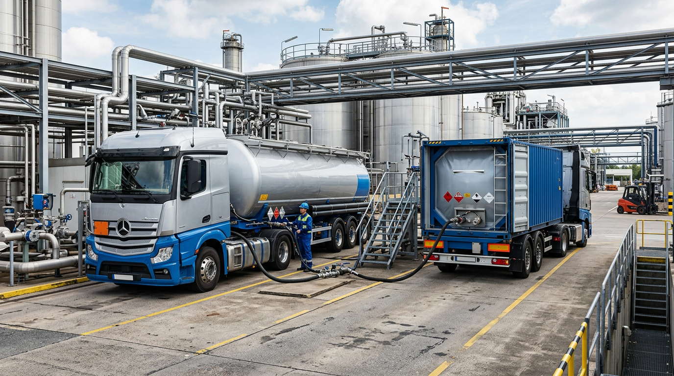 Plastik reçine tanker taşımacılığı